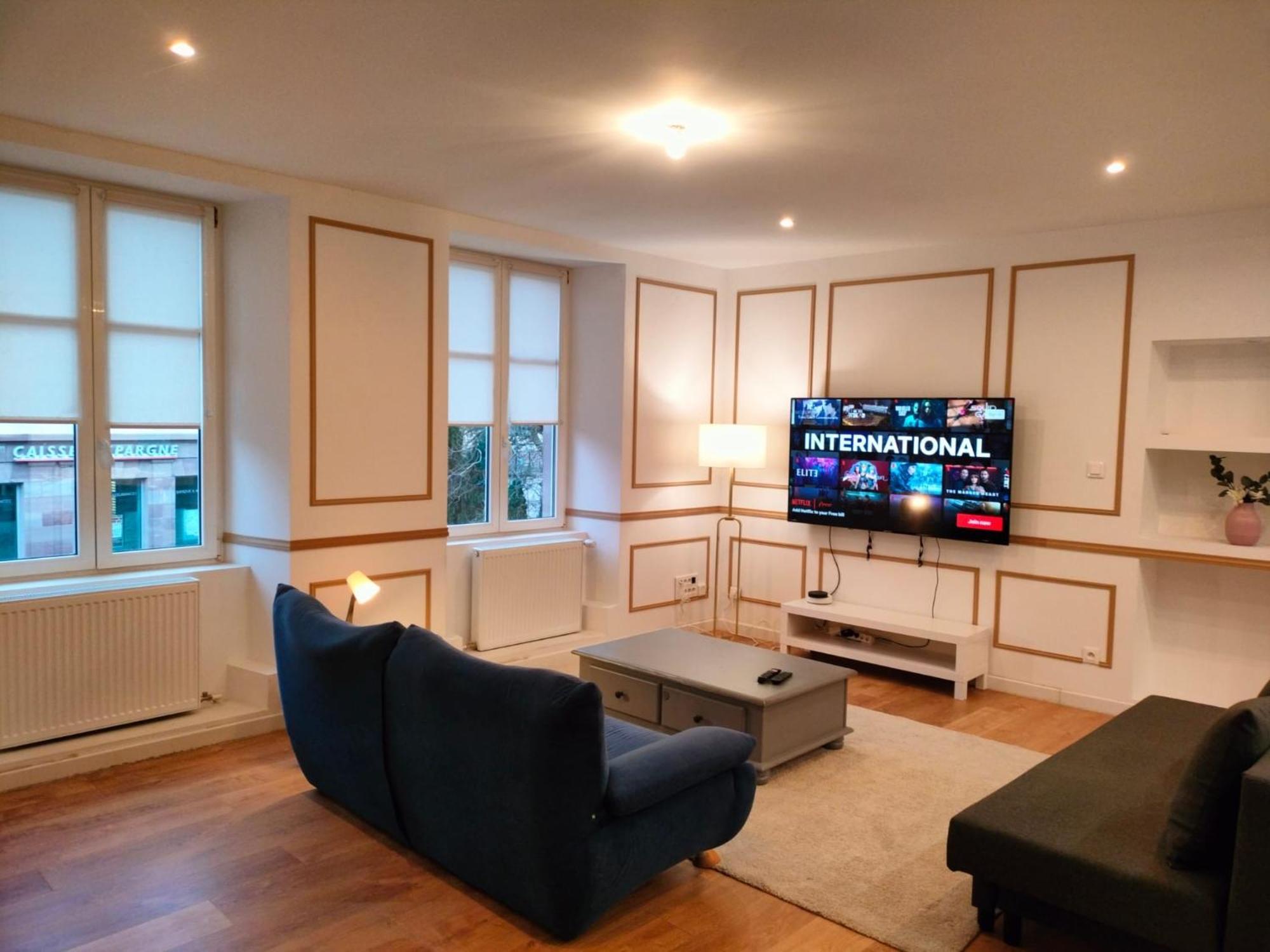 Le Spacieux Lumineux-25 Min De Strasbourg-wifi-tv